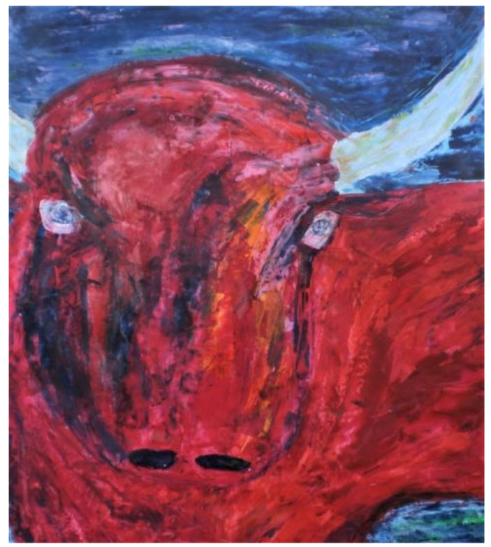 Texas Bull- Limited Print